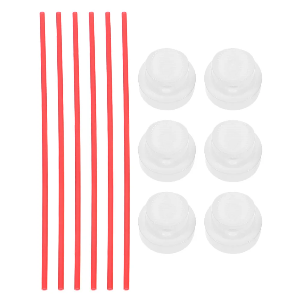 6 Sets Aerosol Can Nozzle Straws Easy To Use Versatile Precise Spraying For Tight Spaces Maintenance Tip Extension Tubes