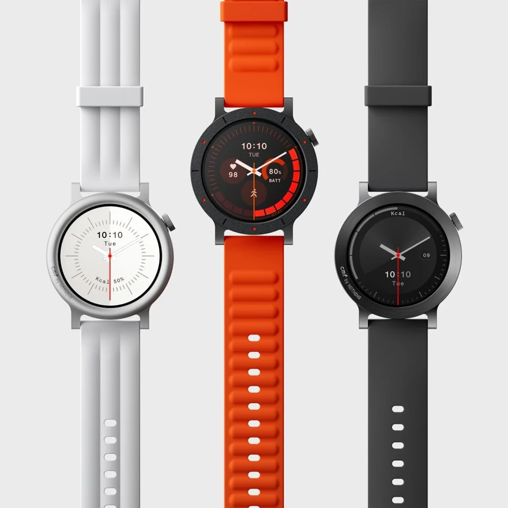 CMF Watch 3 Pro Smartwatch 1.43 Inch AMOLED 13 Day Battery Dual GPS Bluetooth Calls with AI Noise Cancellation Heart Rate