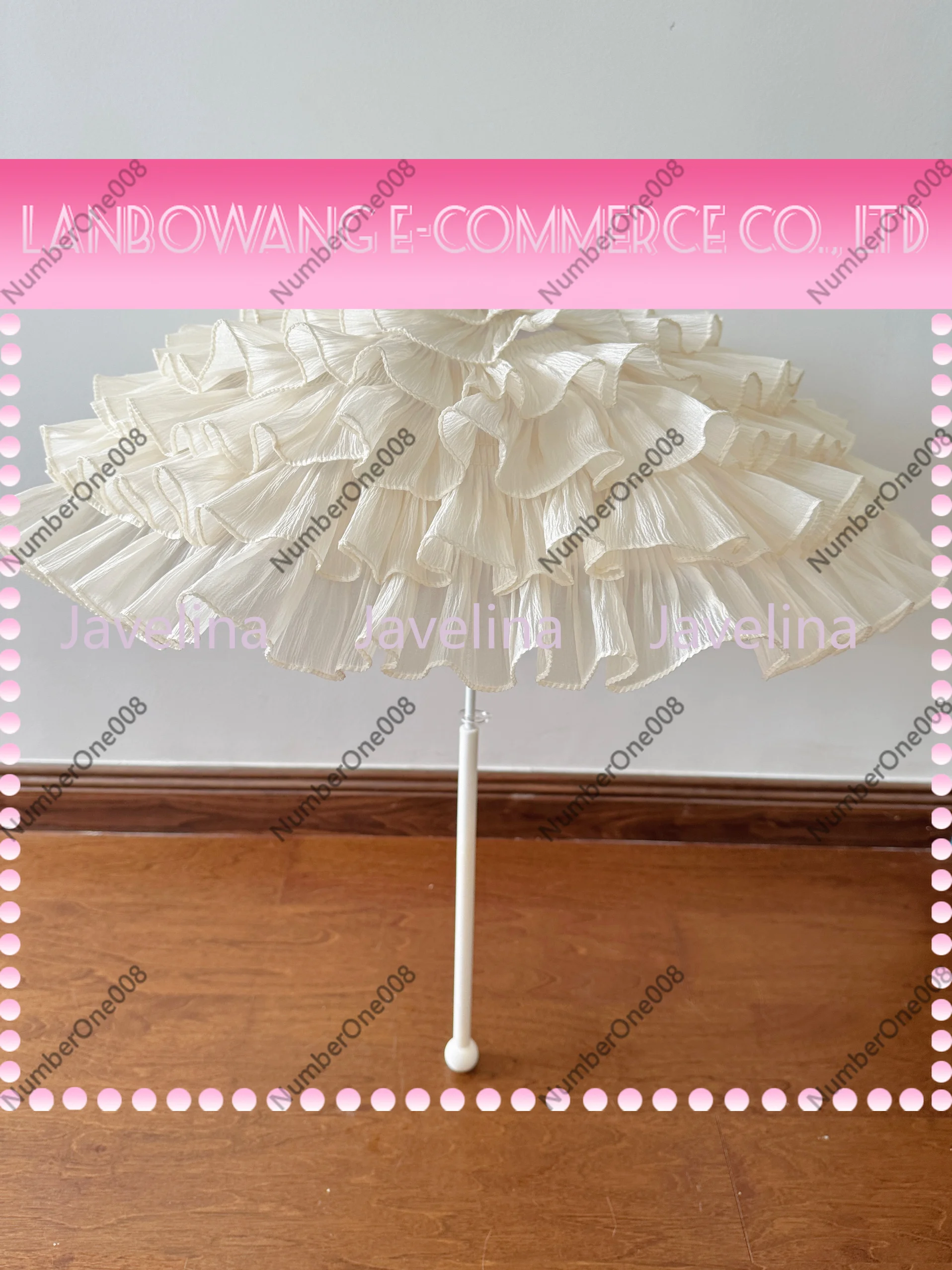 Lolita Umbrella Flower Wedding Section Umbrella Lolita French Small Western Umbrella Retro CLA Elegant Wedding Photography
