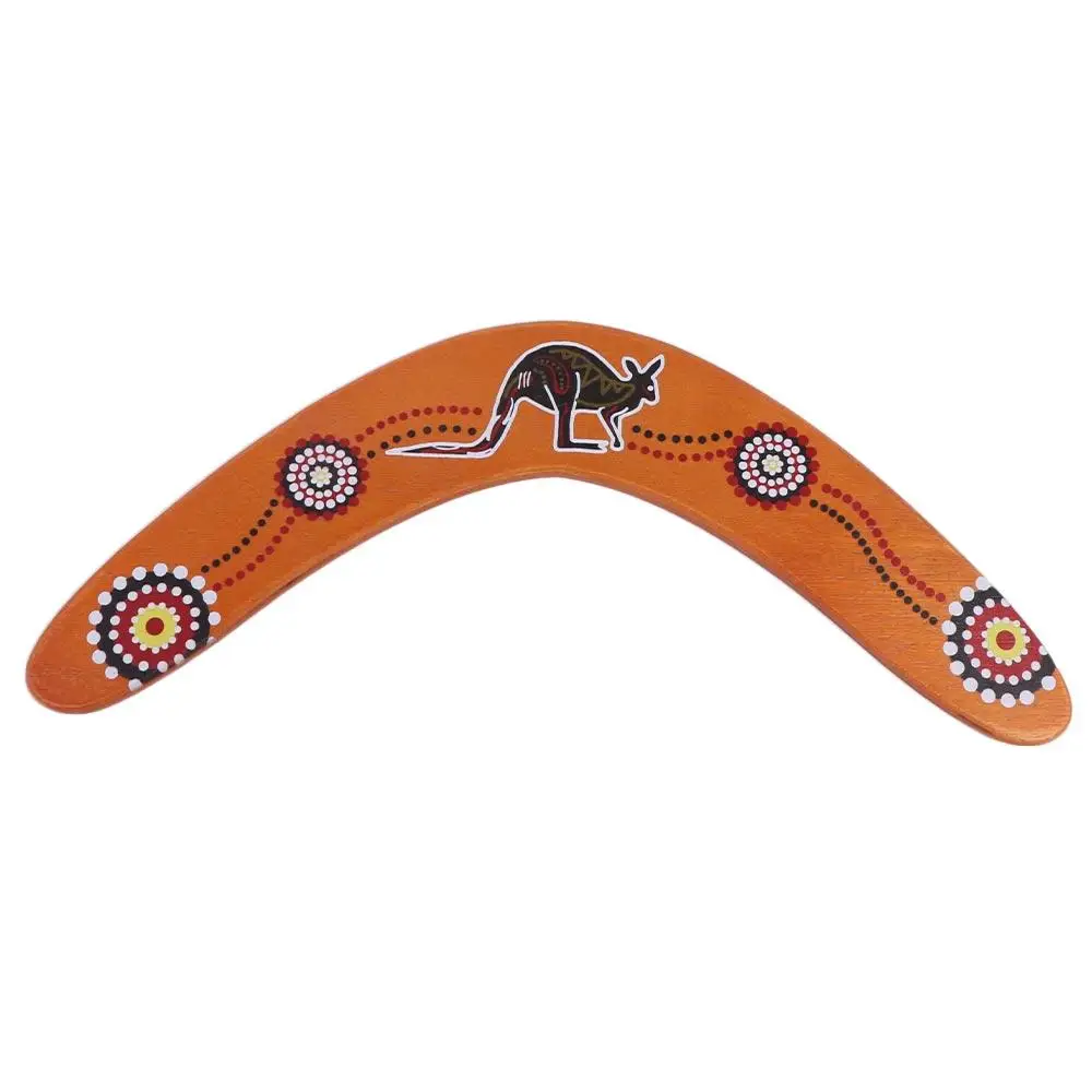 Early Education Interactive Boomerang Sports Equipment Kangaroo Boomerang Flying Boomerang Toy Boomerang Toy V Shaped Boomerang