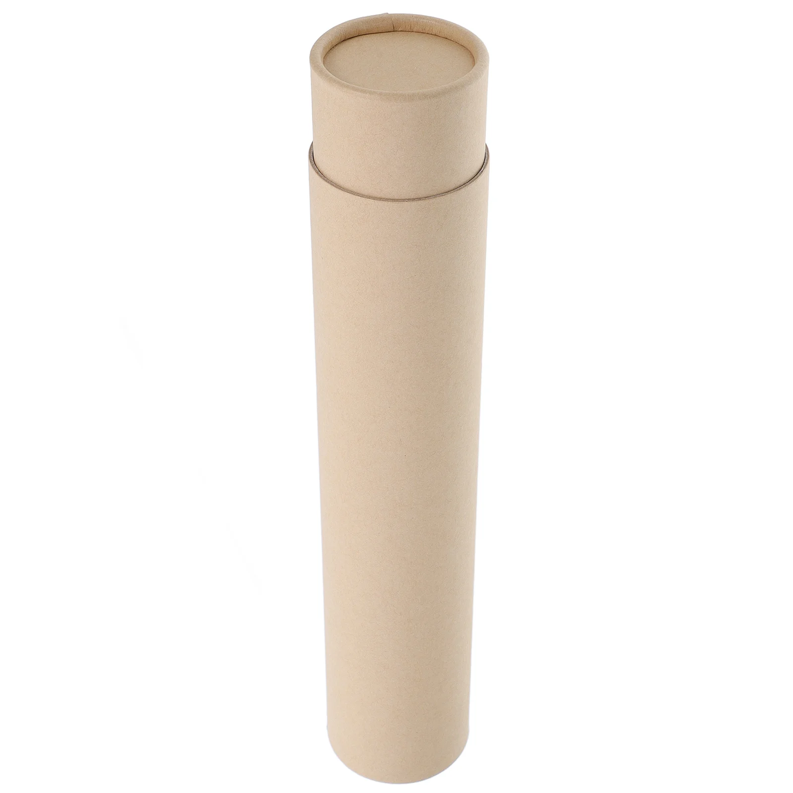 

Scroll Storage Box Kraft Paper Telescoping Adjustable Length Calligraphy Painting Carrier Mailer Poster Tube Scroll Storage Box
