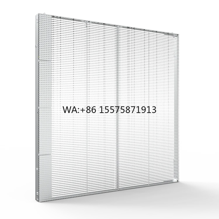 

Display screens for advertising indoor transparent film led screen Glass Wall LED Displays led screens indoor display