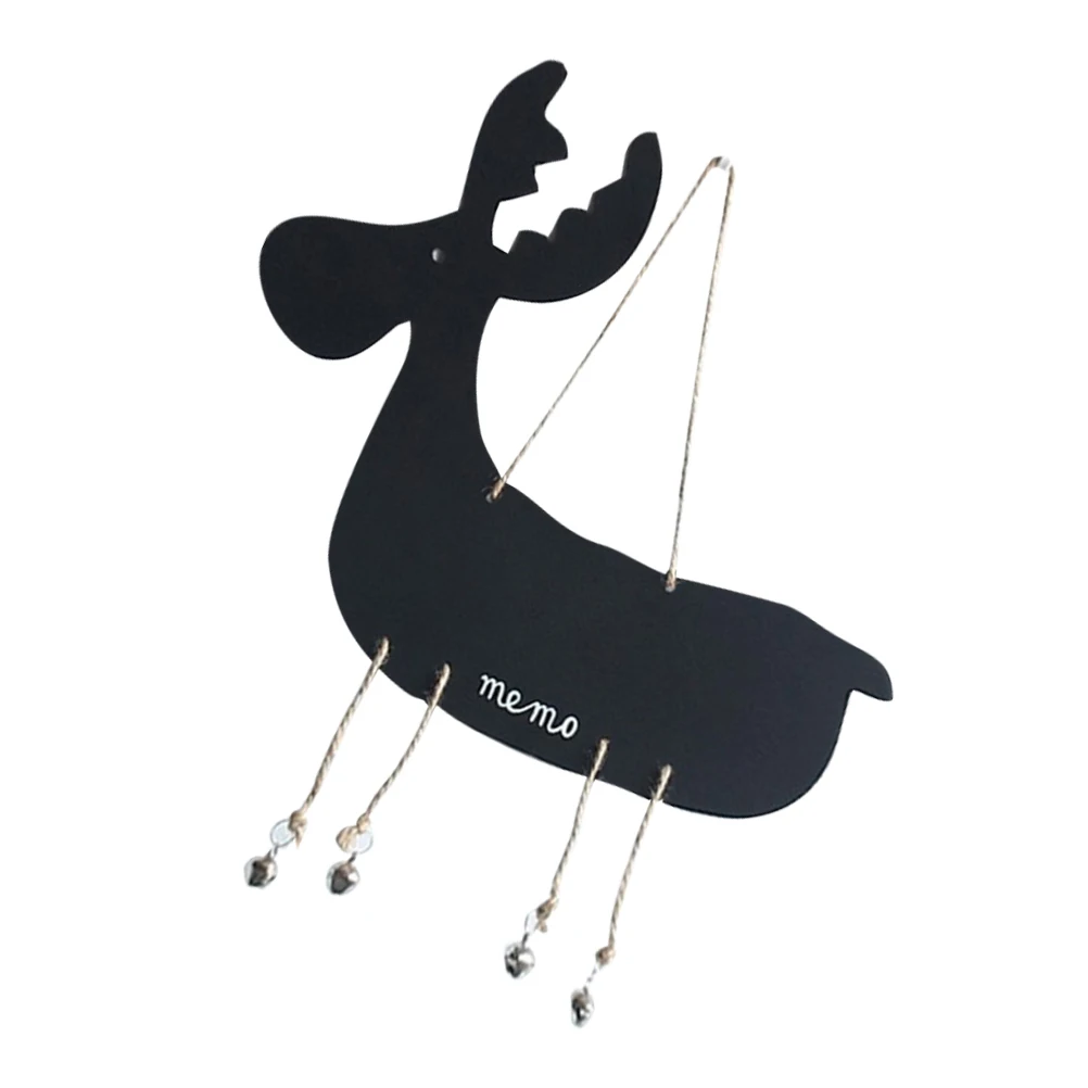 

Mini Chalkboard Home Blackboard Decorative Hanging Wall Sign Message Board Ornament Wood Pendant Display Notice Item