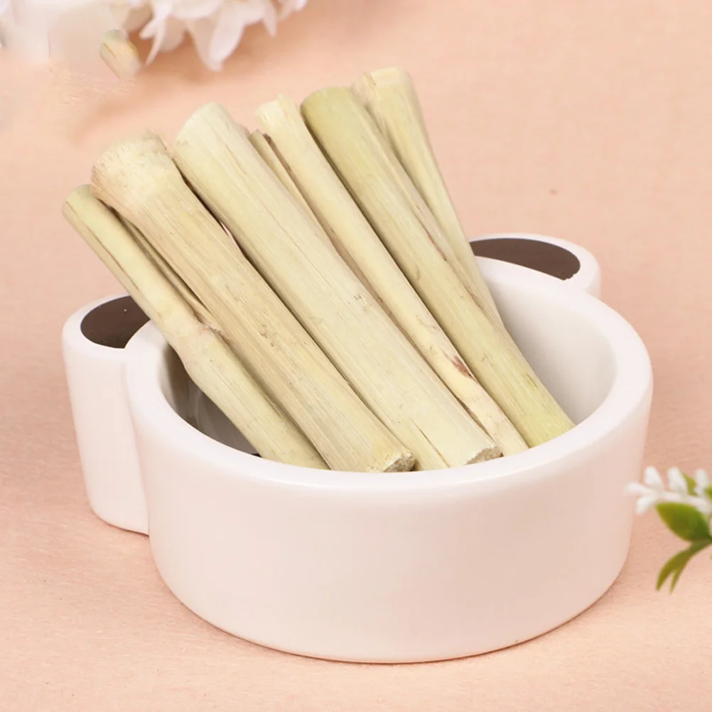 

1Set Bamboo Cane Grinding Stick Durable Bite Resistant Pet Supply for Hamsters Rabbits Small Animal Chewing