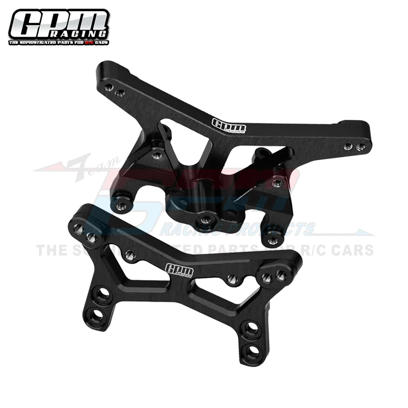 GPM 7075 Alloy Front & Rear Shock Tower Set For LOSI 1/24 Micro-B 2WD Buggy