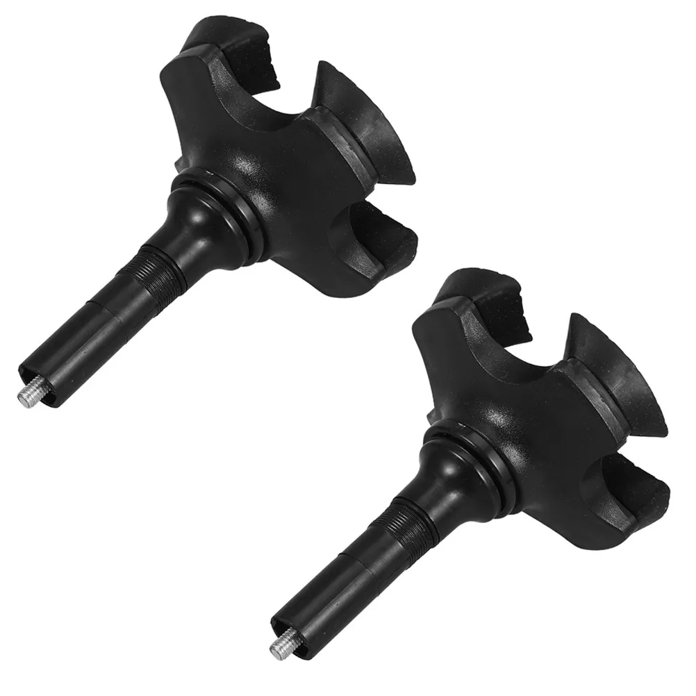 

2 шт. универсальные сменные наконечники для тростей, противоскользящие, с высоким коэффициентом трения, четырехопорные опорные накладки для пожилых людей, для поддержания мобильности и стабильности