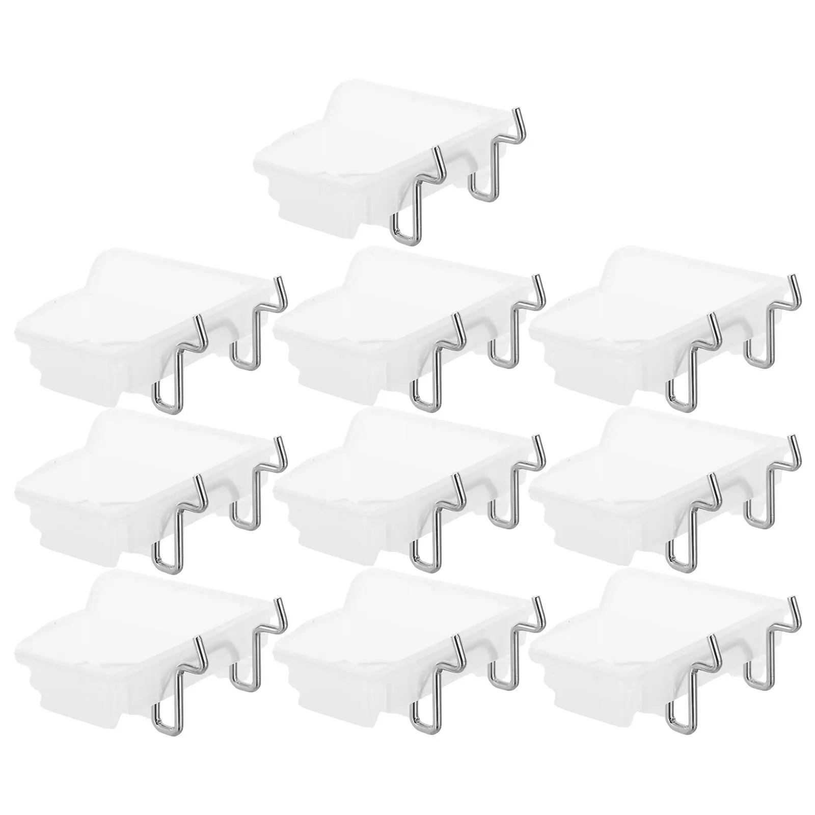 10pcs-parts-organizer-box-heavy-duty-pegboard-storage-container-with-slanted-opening-no-drill-wall-mount