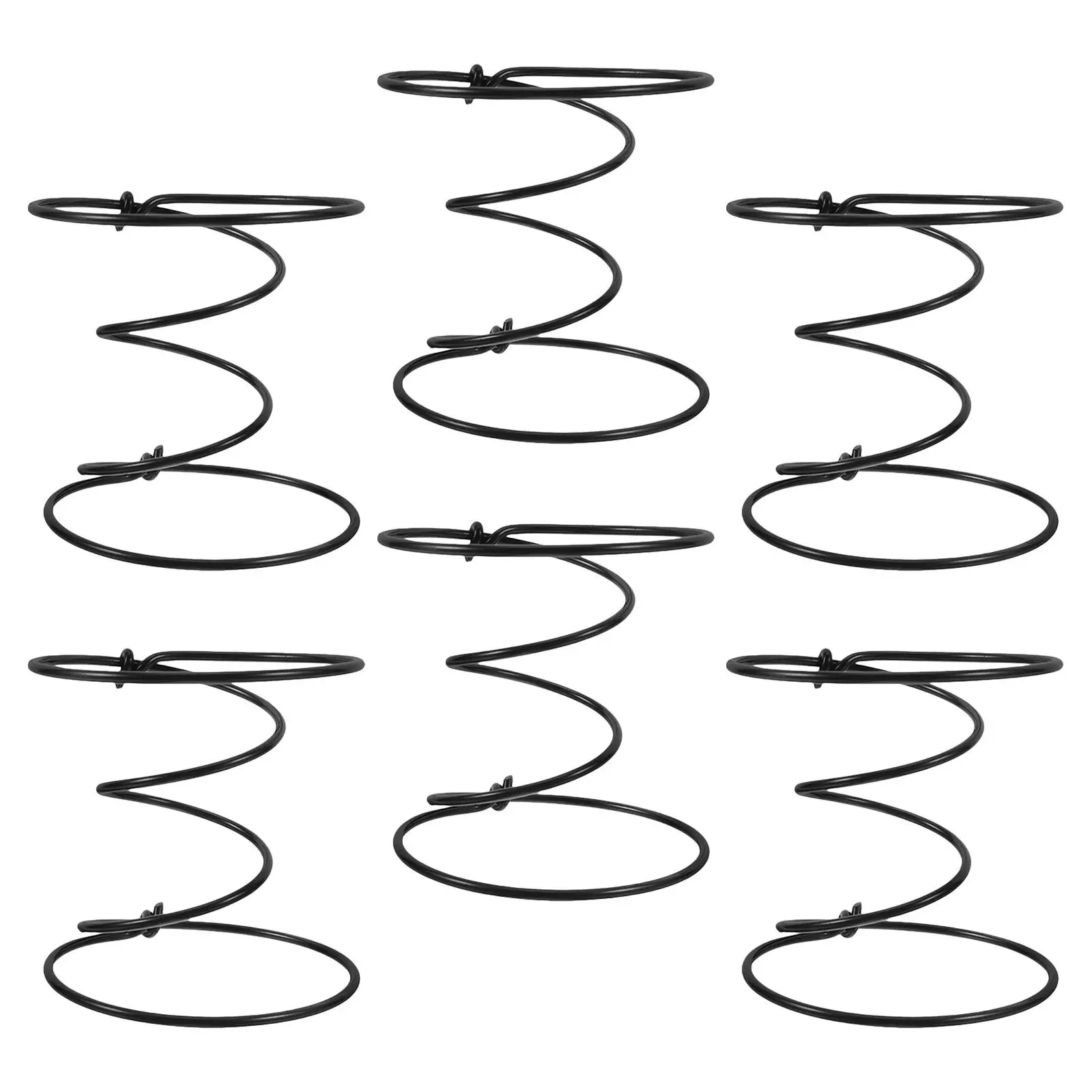 6Pcs Coil Springs Furniture Upholstery Double Cone 4 Inch Wire Diameter 3.53mm Sofa Chair Car Seat Mattress Replacement