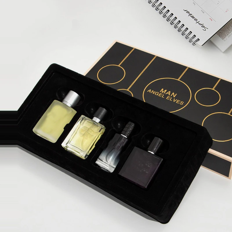 

2026Новый мужской набор одеколон с лимоном, стойкий аромат 4-в-1, идеальный подарок для него (оттец, парню, мужу)