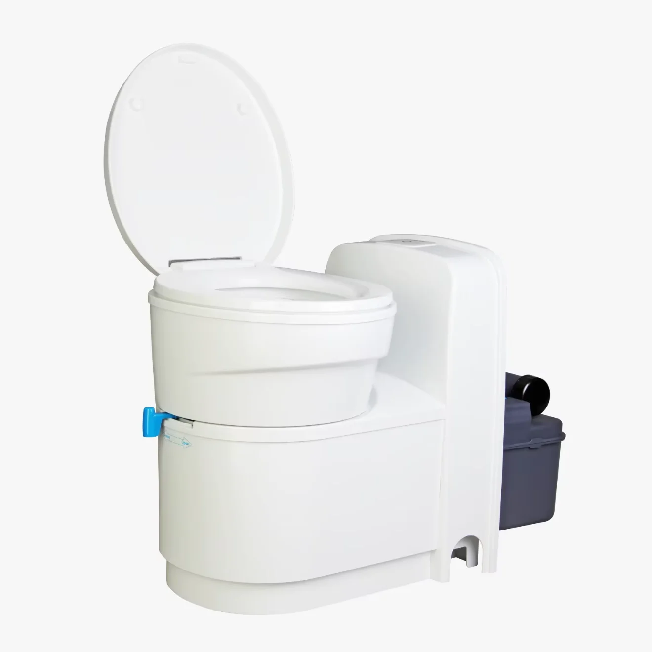 

DC 12V Portable RV & Boat Cassette Toilet for RV with Residential Height