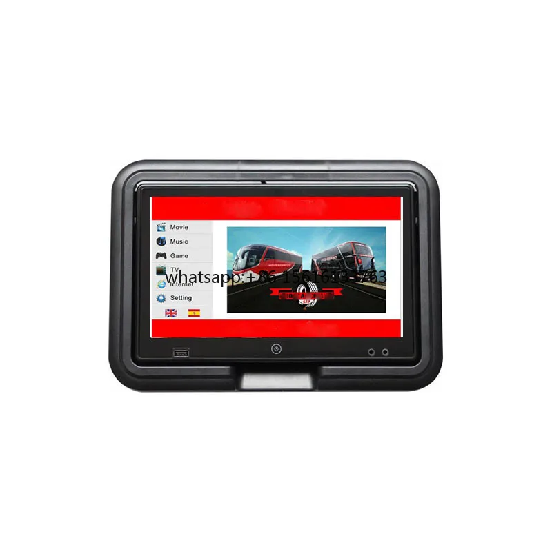 

101B New Model Bus Seat Monitor VOD Android Entertainment System