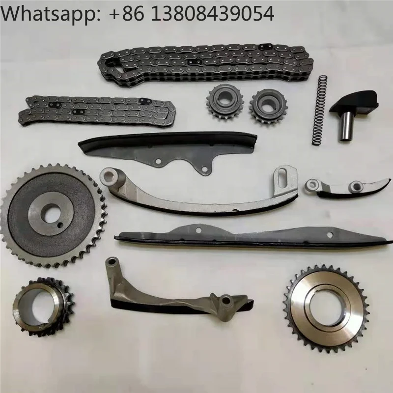 Kit de Cadena de Distribución 4g54 4g53 para Motor Mitsubishi L200 Pajero Starion 4G54 4G53 Md021230 MD021155 Md021233 KC-02-1