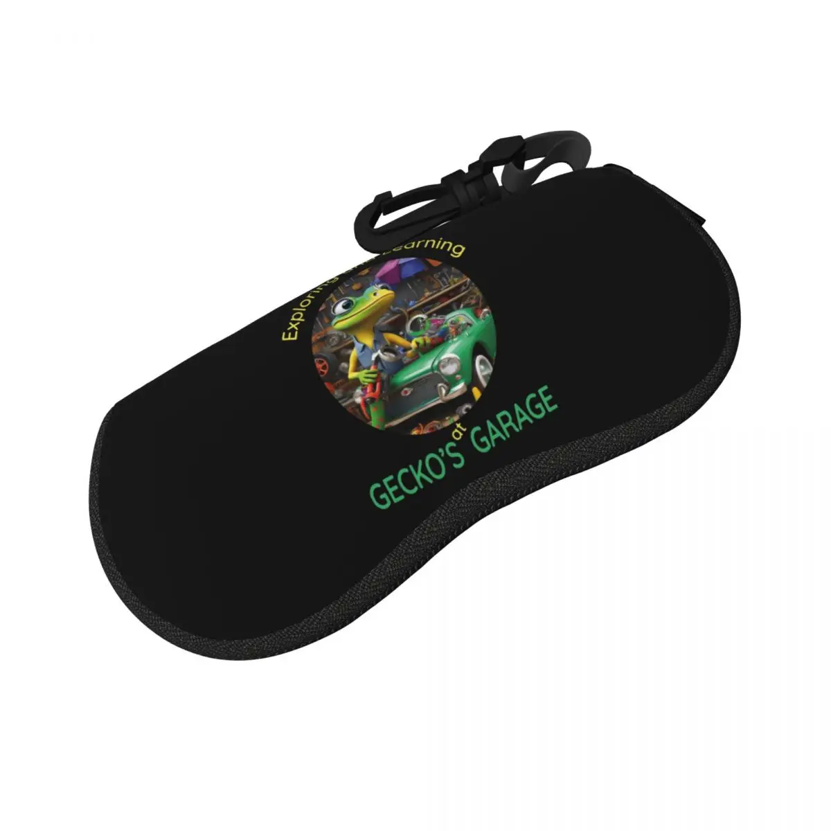 

Geckos Garage Shell Glasses Case Protector Sunglasses Box Women Men Soft Eyeglasses Bag Pouch