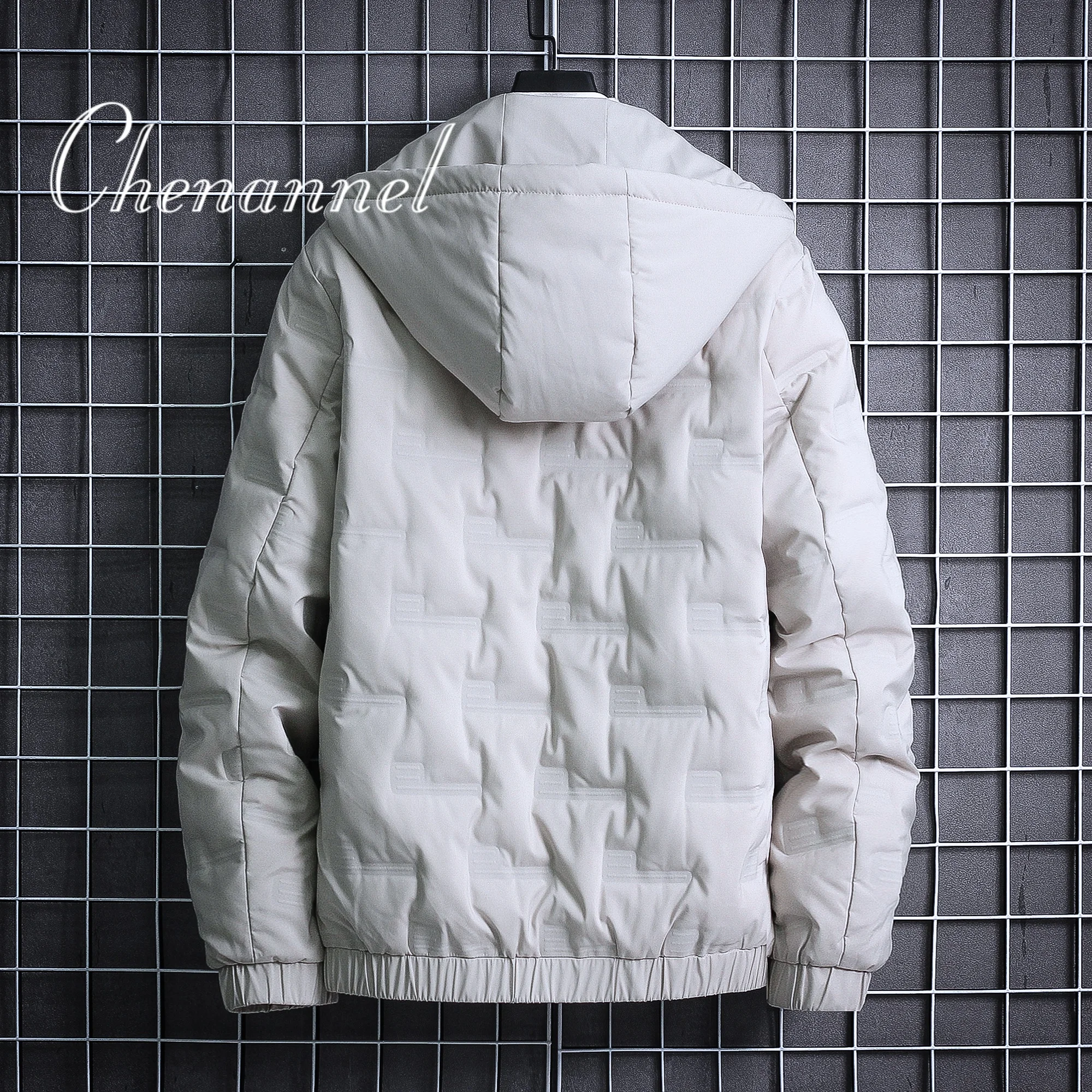 سترة شتوية جديدة مبطنة بالقطن للرجال، معطف قطني فضفاض عصري #6