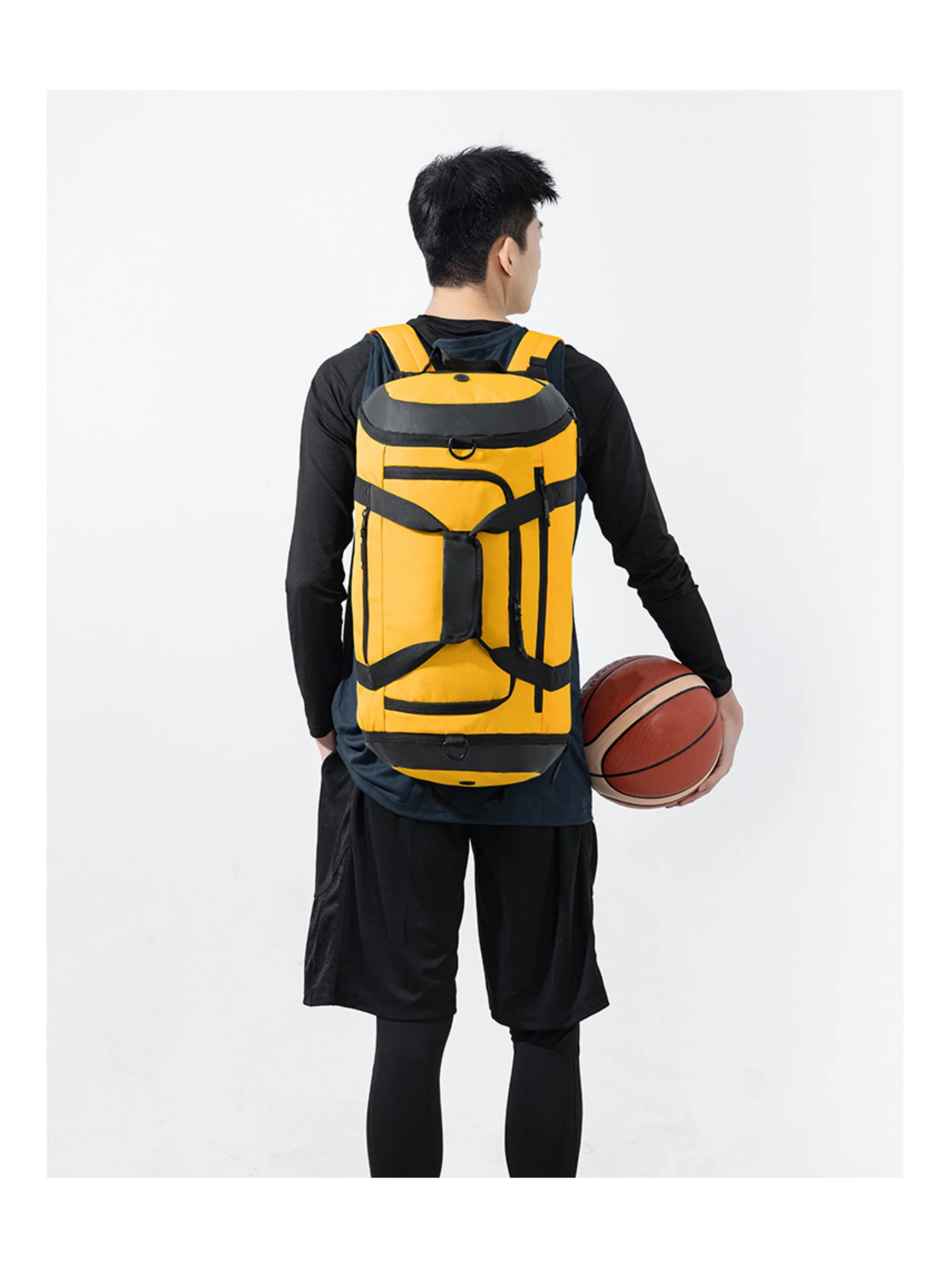 Large Capacity Basketball Bags Sports Shoulder Bags Training Gym Bags Wet and Dry Club Lightweight Handbag Backpacks