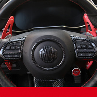 car Interior For MG MG6 2019 - 2021 ZS HS RX5 2017-2020 Car Steering Wheel aluminium alloy Paddle Shifter Shift Extension 2pcs
