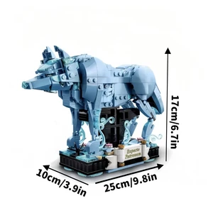 Blok Bangunan Mainan Dunia Ajaib Model Animasi Film 2-in-1 Mainan Bata Santo Pelindung Anak-anak Hadiah Ulang Tahun Anak-anak 12 penjualan terbaik lego world of warcraft - №