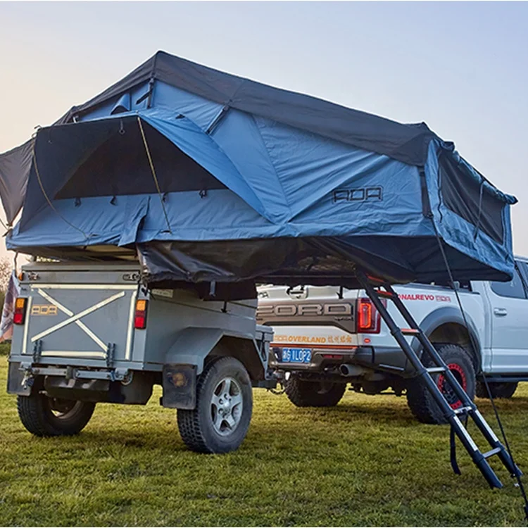 

Outdoor Waterproof Camping Car Roof Top Tent With Inside Sleeping and Large Top Roof Car Tent