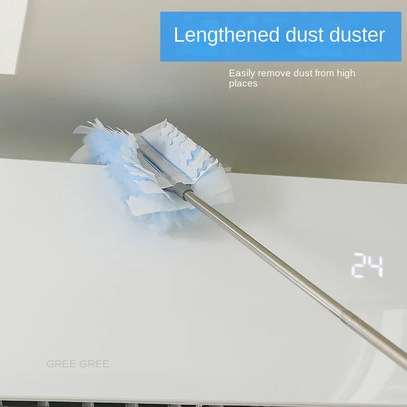 3889 Disposable Electrostatic Dust Duster Adsorption Dust Removal Feather Duster Household Desktop Gap Cleaning Brush Dust