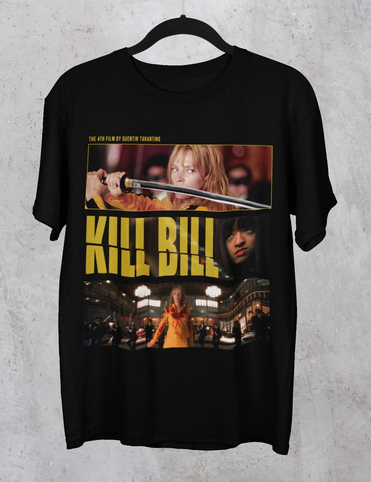 KILL BILL Movie Tee Shirt, Unisex, Gift for Quentin Tarantino Fans, Cult Classic Movie T-shirt, Vintage Retro Movie Shirt