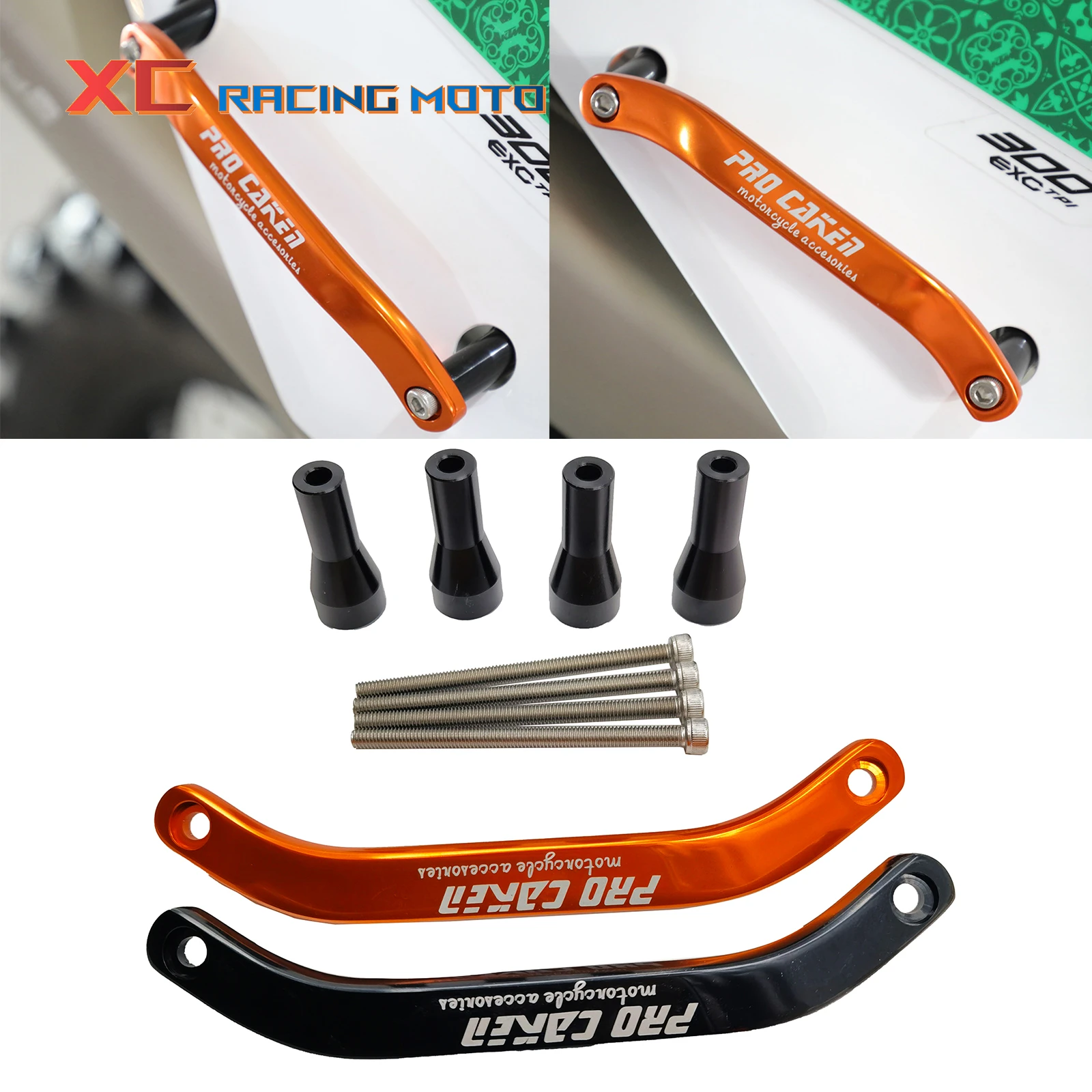 

Rear Passenger Seat Hand Grab Bar Rail For KTM SX SXF XCF XCFW XC EXC SIX DAYS EXCF XCW 125 150 250 300 350 450 500 2016 2017