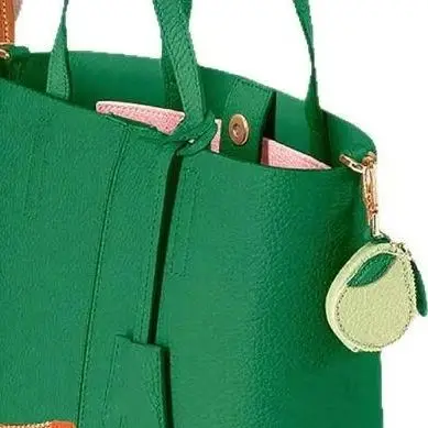 

Portable Cherry Fruit Shape Coin Purse Cute Strawberry Lemon PU Leather Pendant Wallet Coin Bag Outdoor Earphone Bag