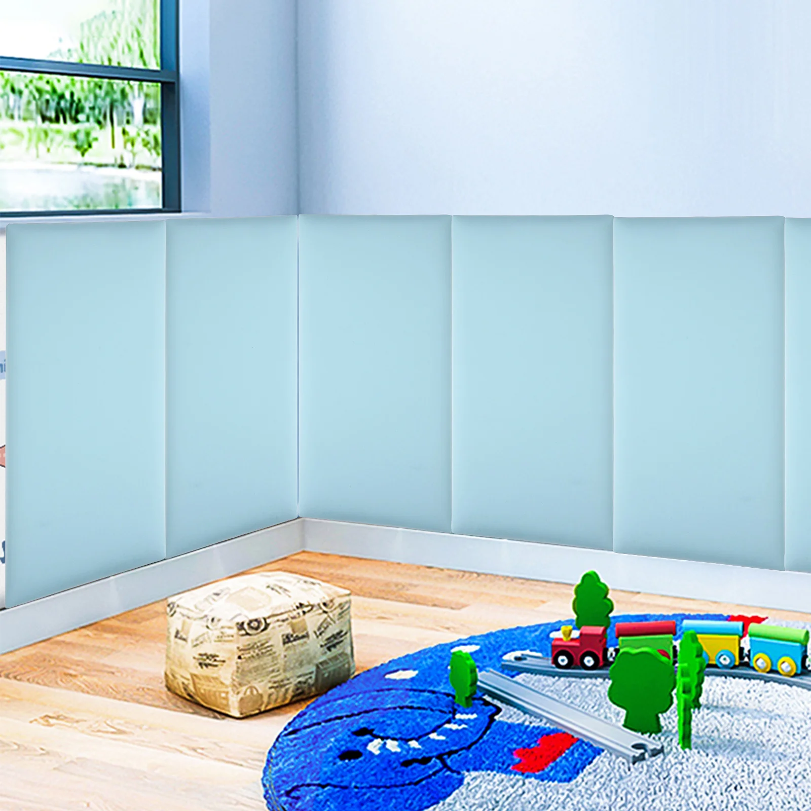 

Anti-collision Wall Mat Protective Bumper PVC Protection Decor Anti-slam Door Mats