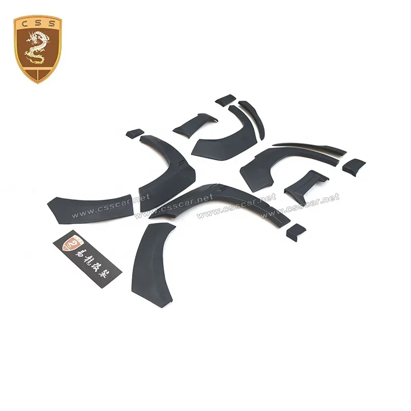 Auto Teile BH Stil Fiberglas Auto Radlauf Fender Flare Kit Set für Mercedes Benz GLS X166