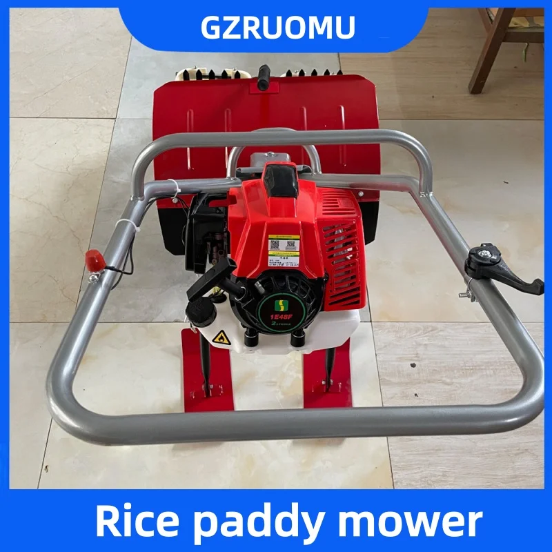 Lightweight Hand Push Row Crop Weeder Walking Inter-row Cultivator Labor Saving Soil Loosening Weeding Machine