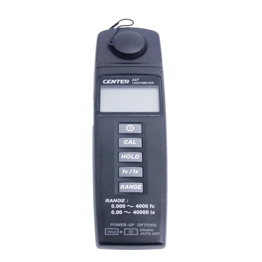 

2025/CENTER-337 Digital Light Meter light Meterith Sample Rate: 2 times/sec CENTER337