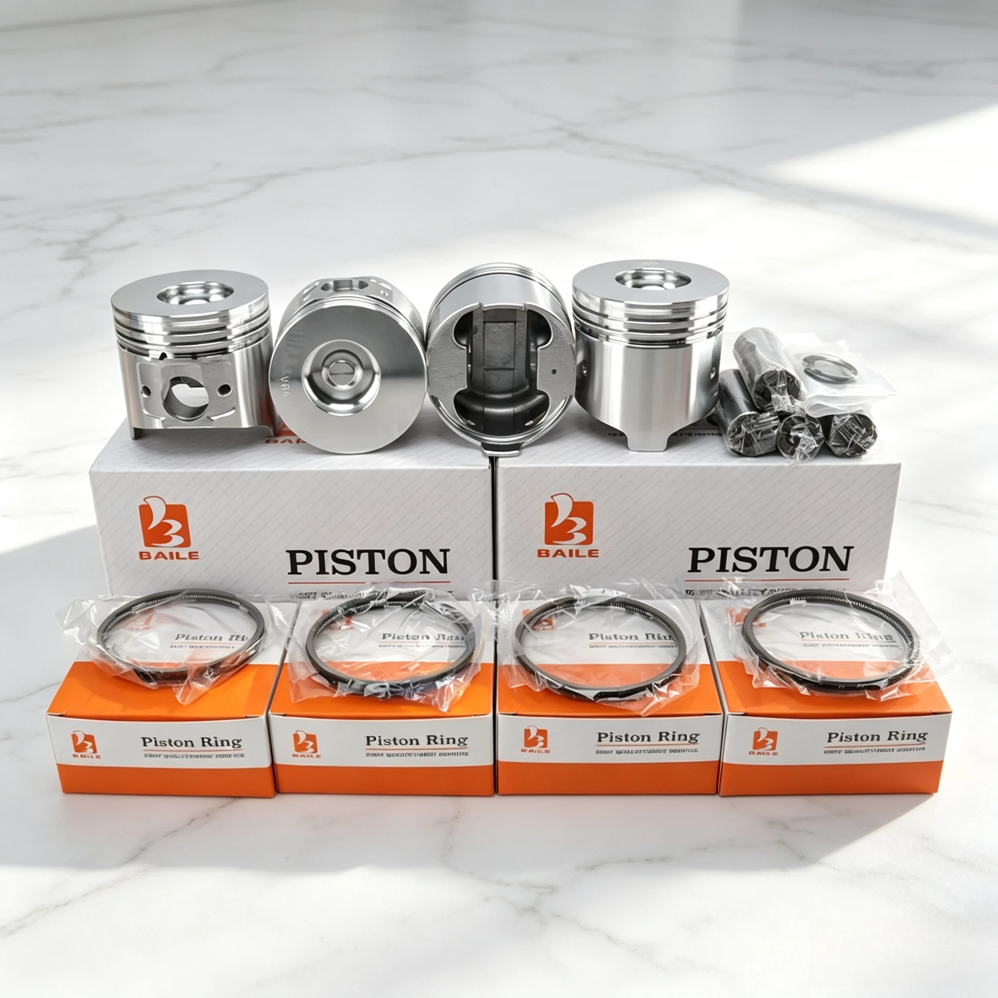 4TNV86 TK486 Overhaul Rebuild Kit For YM Piston Rings Cylinder Liner Full Gasket Set Engine Repair Parts 86*2+2+4mm