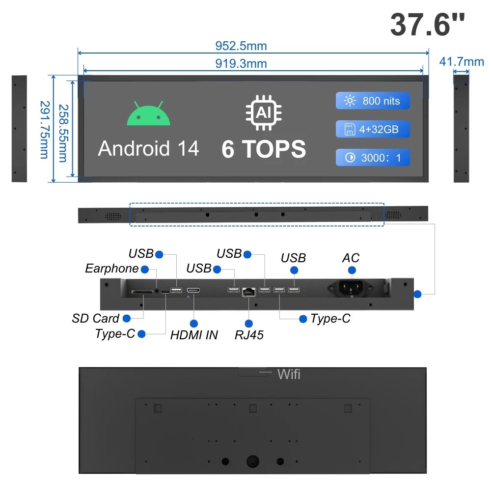 Custom Size Ultra Wide 37.6