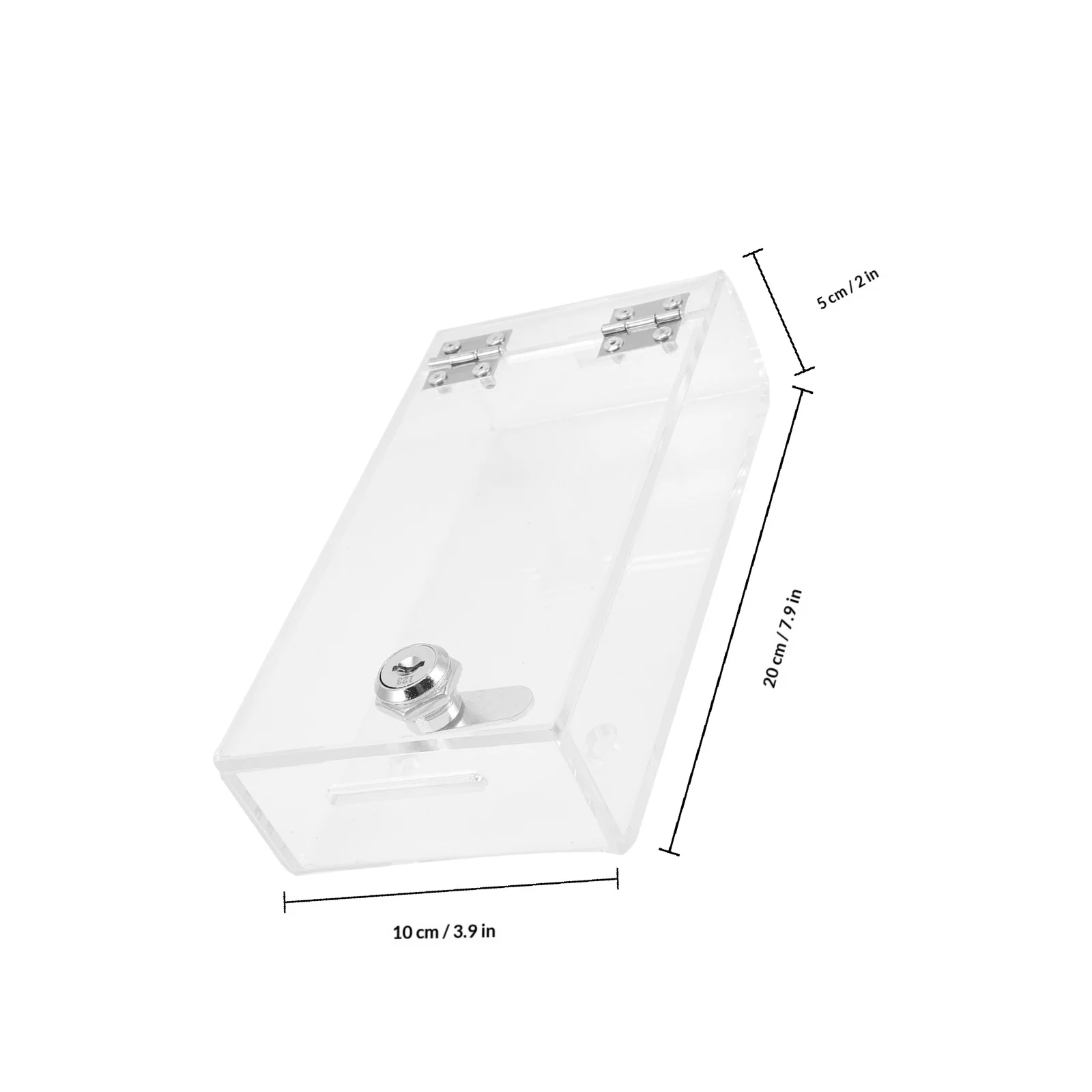 Transparent Storage Box Acrylic Phone Locker Cable Outlet Cover Emergency Calls Messages Strong Lightweight Fashionable Cell