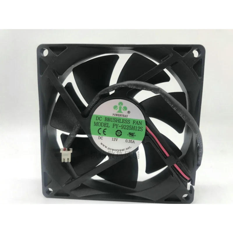 

New Cooler Fan For POWERYEAR PY-9225H12S 12V 0.35A 9CM 9025 Cooling Fan 90*90*25mm