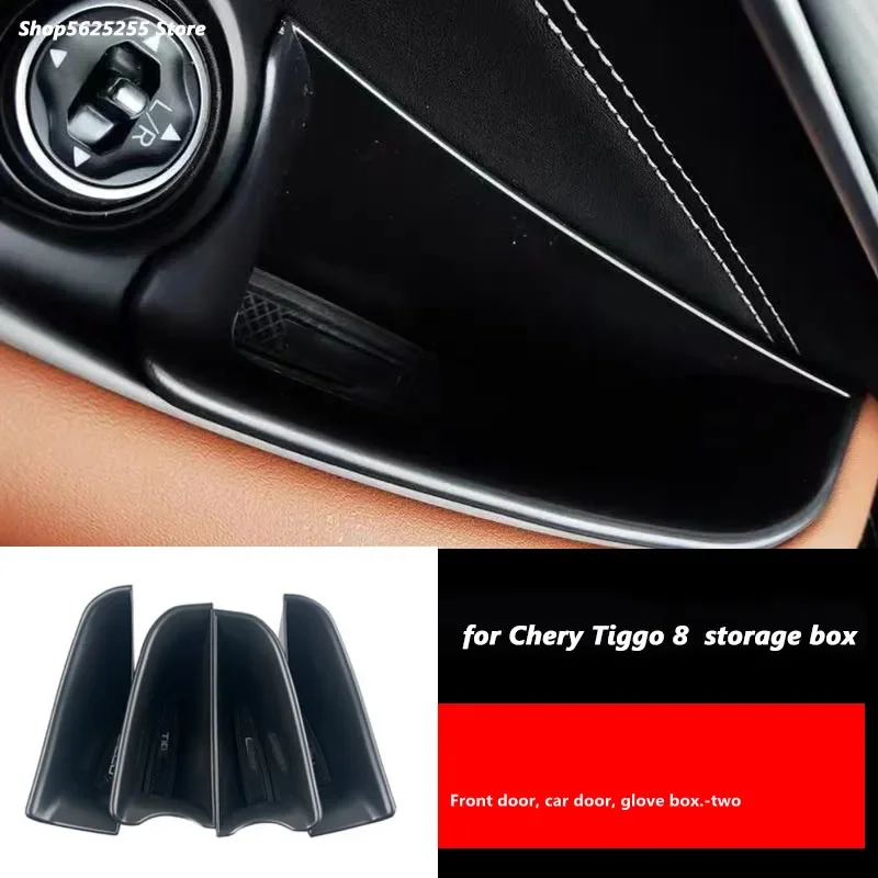 

for Chery Tiggo 8 2018 2019 2020 2021 Car Door Inner Armrest Handle Door Storage Box Central Armrest Multifunctional Storage Box