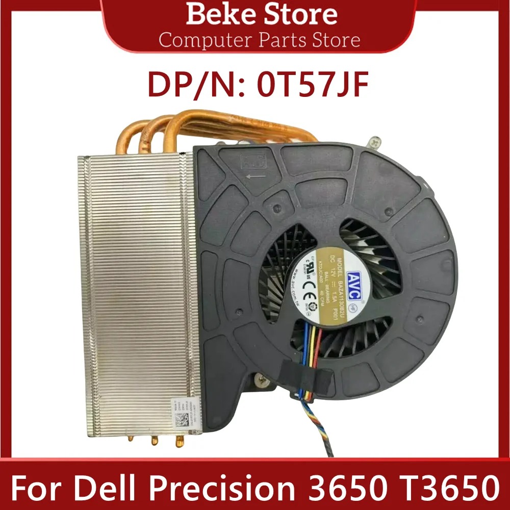 Original For Dell Precision 3650 T3650 Tower Workstation CPU Cooling Fan 0KTDJC KTDJC Cooler Heatsink 0T57JF T57JF 093XV1 93XV1