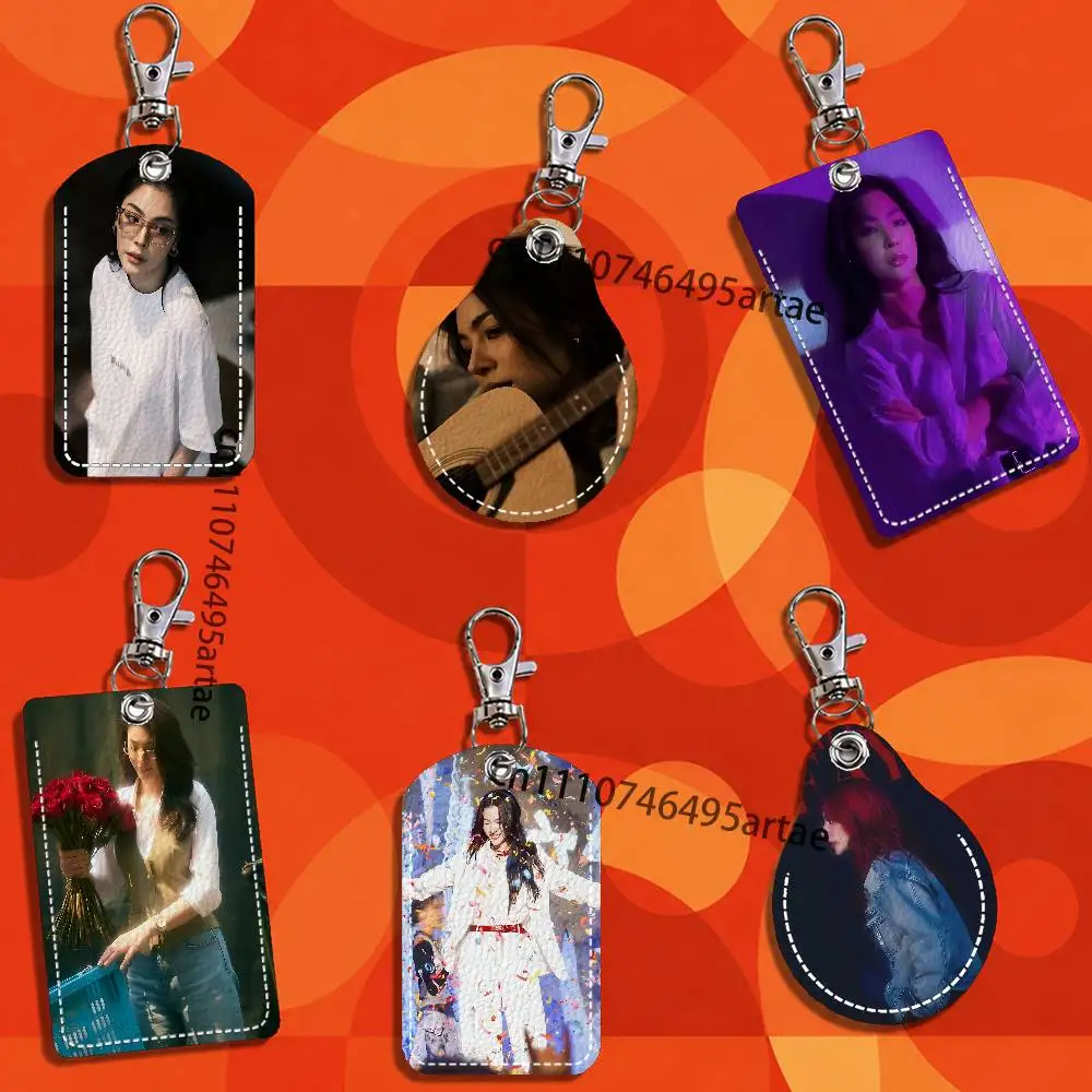 P-Peraya M-Malisorn Faye Card Keychain Fashion Pendant Bag ID Door Card Case Bus Card Cute Adult