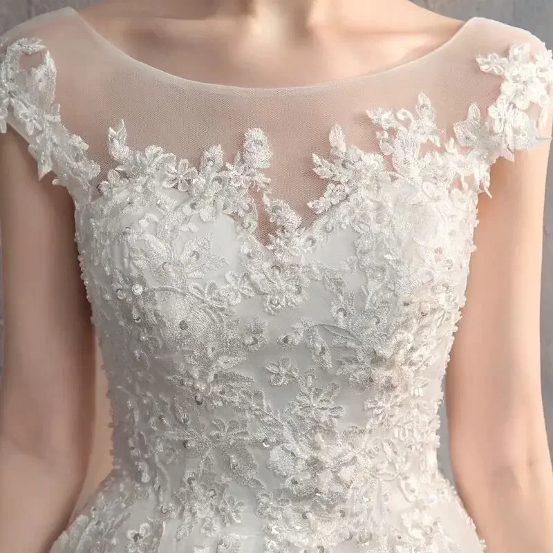 Personalizado плаegleя Vestidos De Novia Lace Apliques Vestido De Noiva Longue сlukдеб eusмок Noiva Para Ser Vestido De Noiva Robe De Mariée