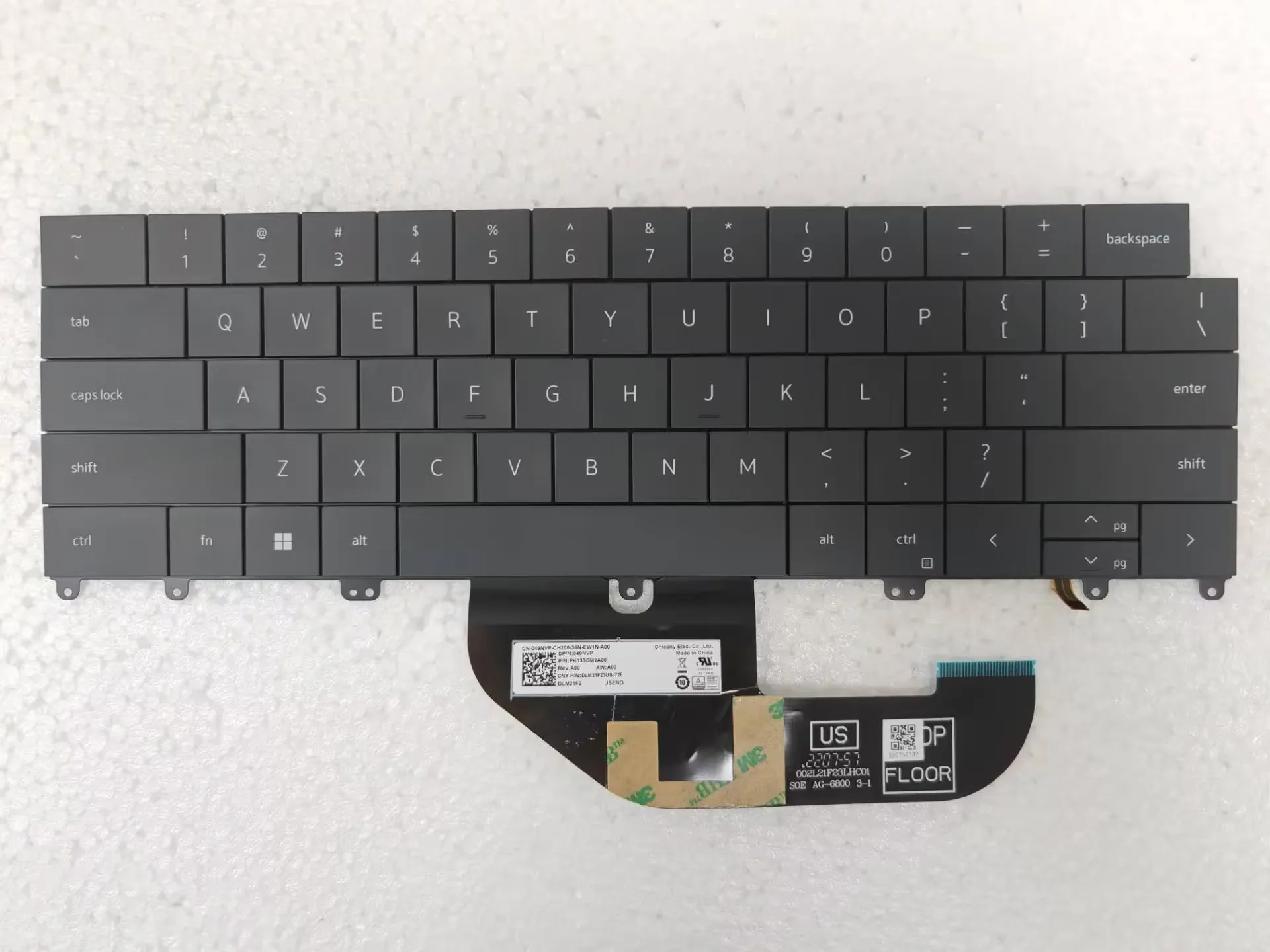 

US Backlit Keyboard for DELL XPS 13 Plus 9320 9330 9340 P151G 2022