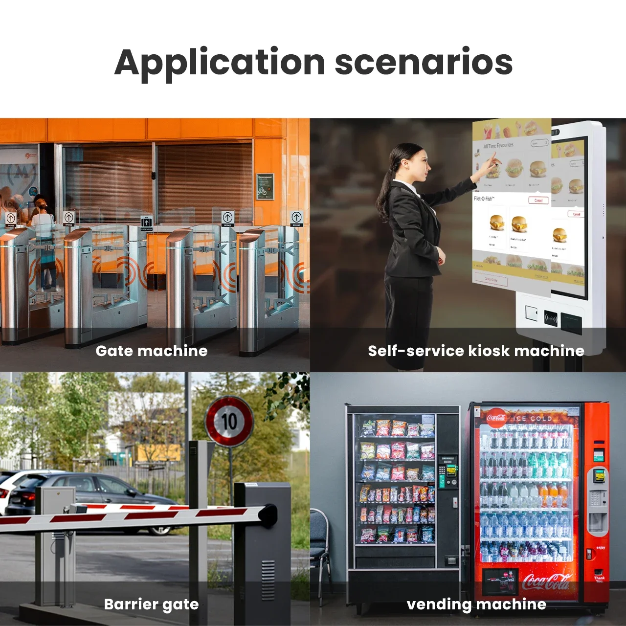 スポットライト COOLCODE QT970 QRコードスキャナー バーコードスキャナー USB RS232 ポータブルスキャナー