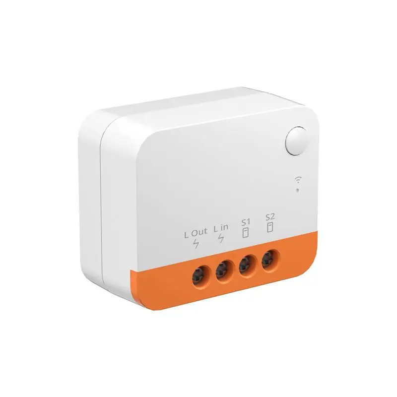 

AA87 ZBMINI-L2 Wire Required Extreme Zigbee Smart Switch Support Alexa Home Assistant Zigbee2mqtt Smartthings HUB