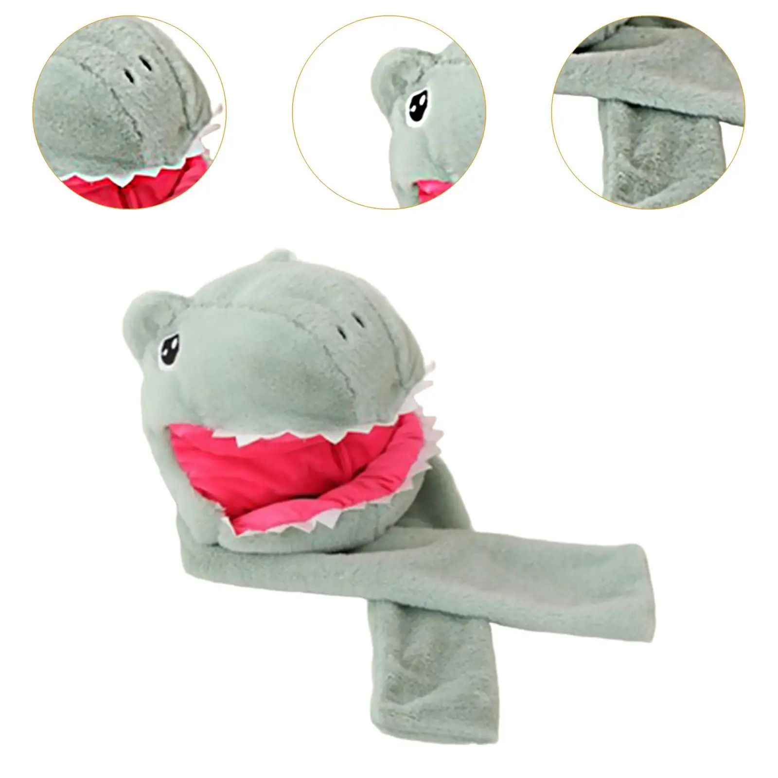 Dinosaurierförmige Kopfbedeckung, Hut, weich, lustig, Cosplay, als Geschenk, Karneval, Anzieh