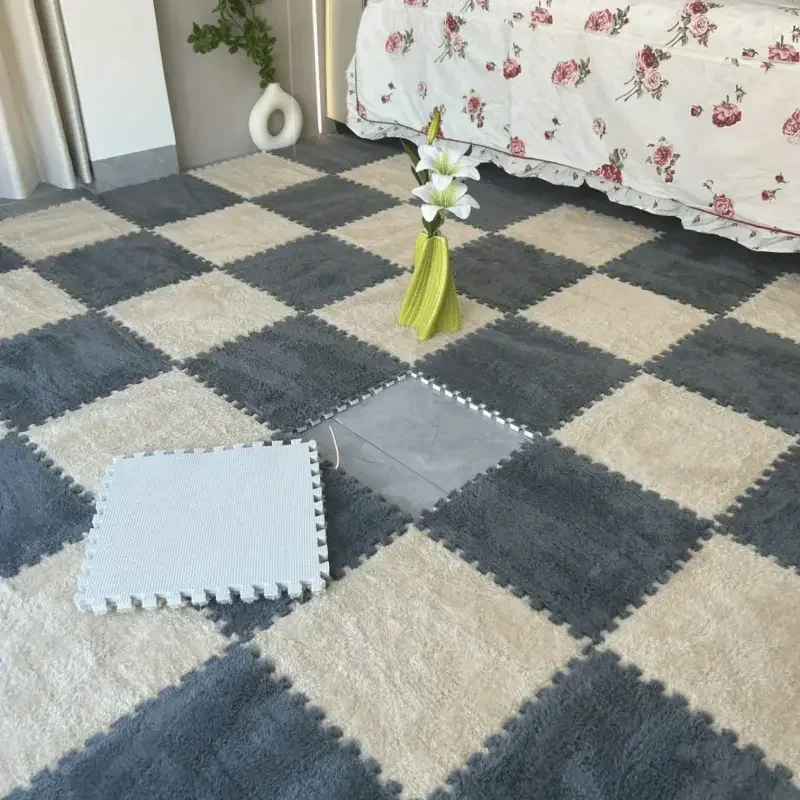 8/16Pcs Soft EVA Foam Baby Play Mat Puzzle Floor Tiles Crawling Carpet Interlocking Kids Game Pad Non-slip Washable Rug