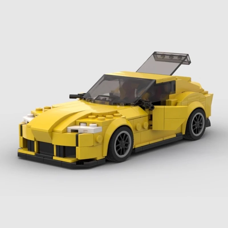 

Конструктор MOC: Спортивный автомобиль JDM GR Style Coupe, 8-широкая модель, игрушка-подарок