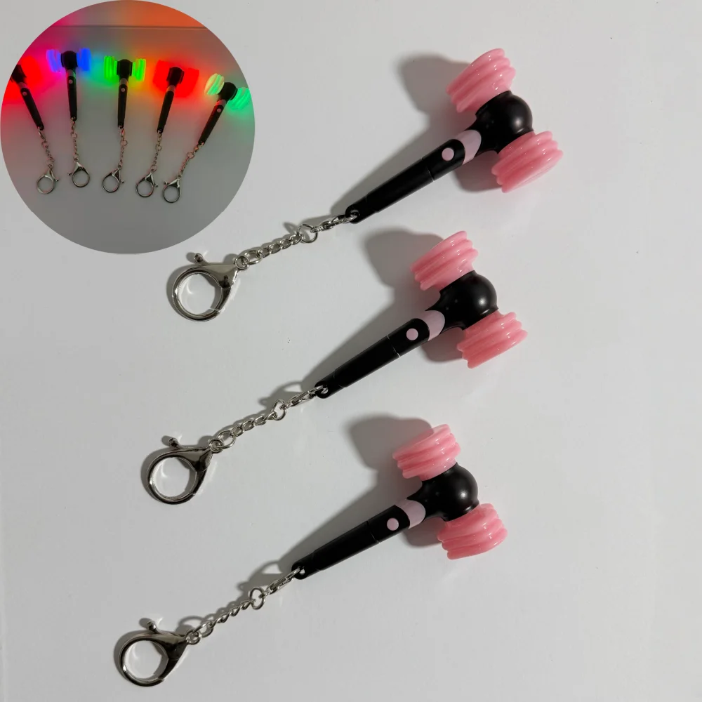 5 Colors Mini Kpop Light Stick Creative Hammer Fans Stick Collections Gifts Dec…