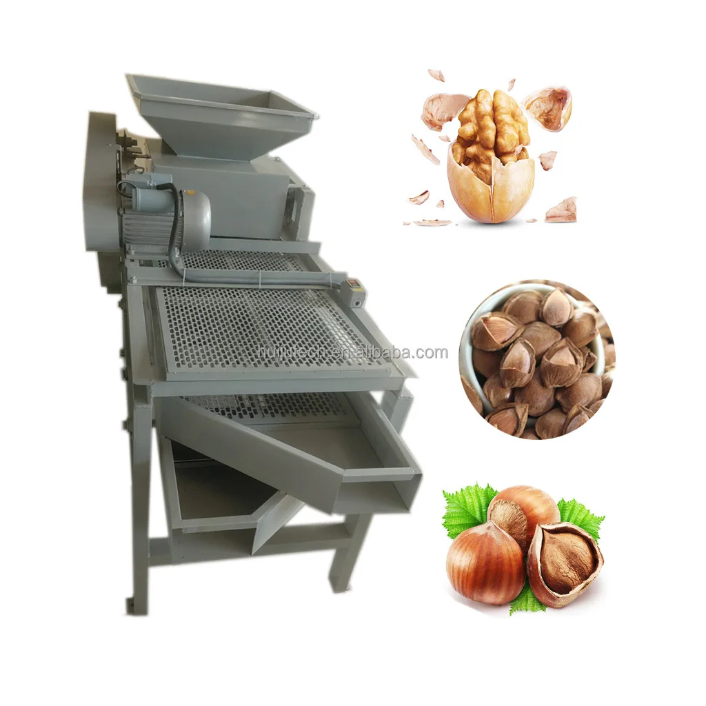 

Oil Tea Fruit Seed Sheller Nut Almond Cracker Camellia Fruits Shelling Peeling Machine