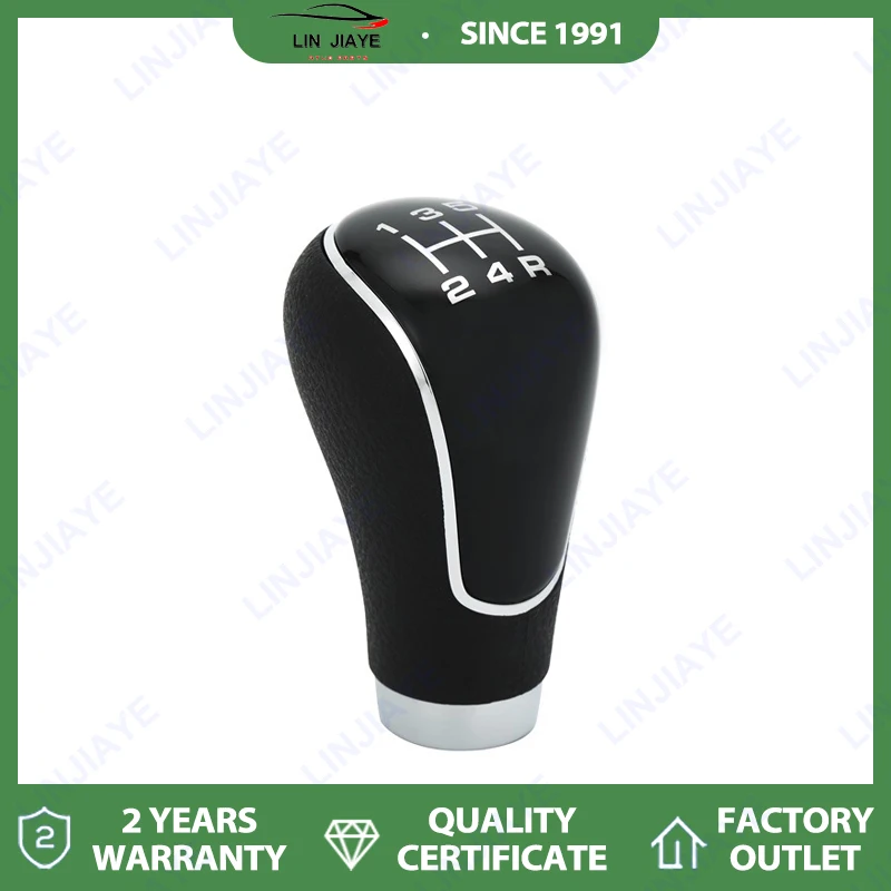 

For Mazda Manual Shift Knob Black Gear Stick Head 10mm Thread Replacement