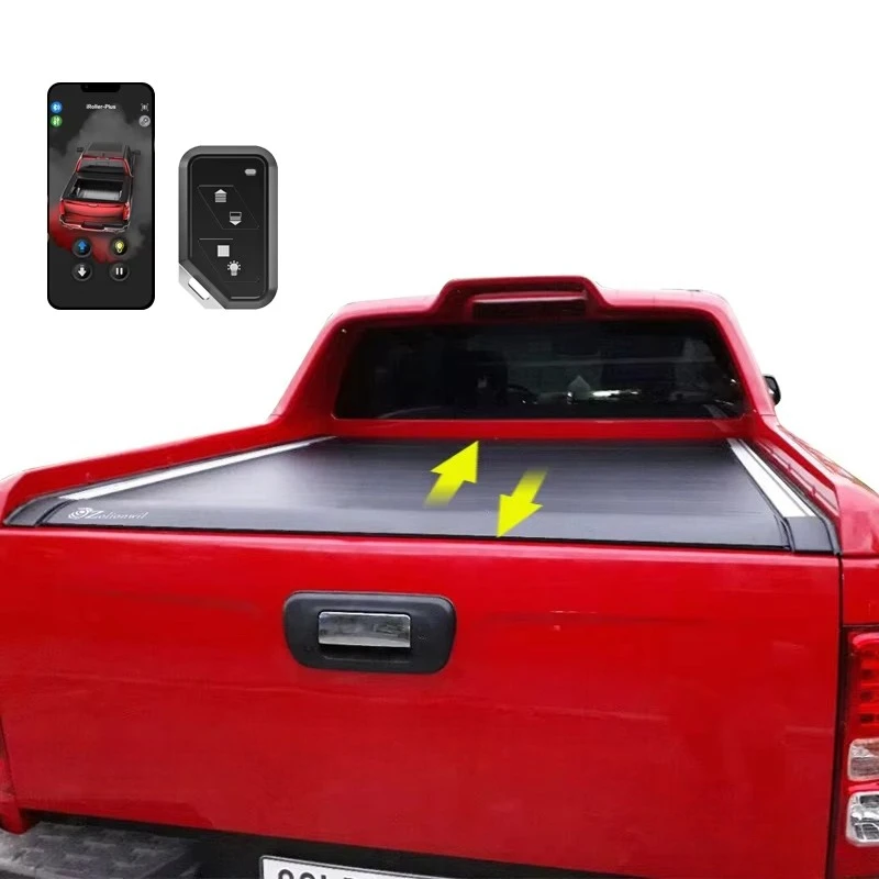 

Automatic Retractable Pickup Roller Lid Truck Bed Electric Tonneau Cover For Colorado High Country