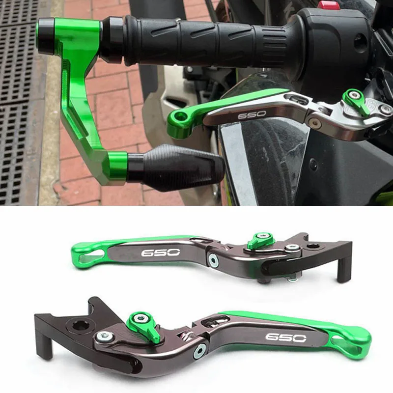 

Motorcycle CNC Adjustable Foldable Extendable Brakes Clutch Levers For KAWASAKI Z650 Z 650 2017 2018 2019 2020