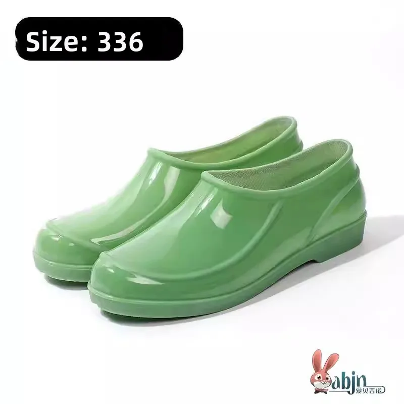 

Faionable Low-Top Chef oes with Bull Tendon Bot ort Tube Anti-Slip Waterproof Food Hygiene Boots for Men And Women R...